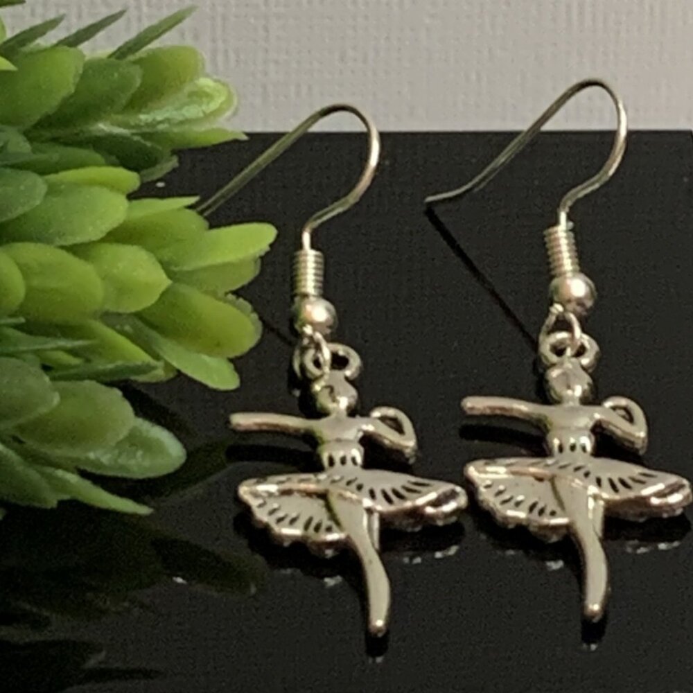 Ballet Dancer, Dancing Earrings, Gift Idea, Sports Earrings, Dancing Jewelry